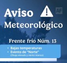 Gobierno de México llama a extremar precauciones por lluvias y descenso de temperatura este fin de semana