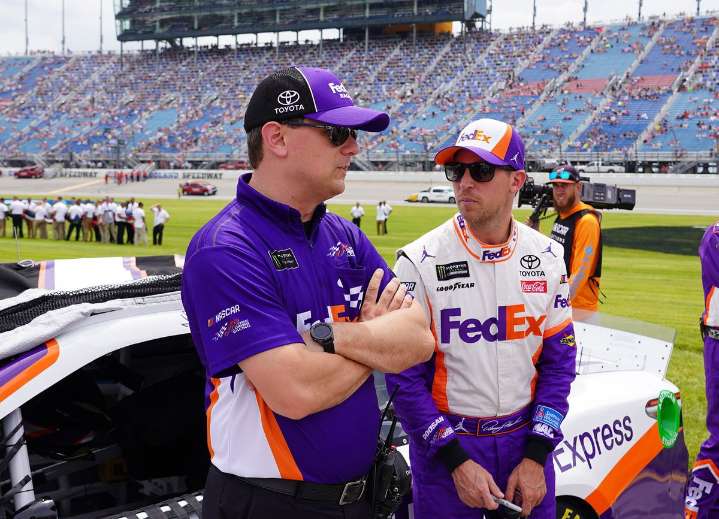 Chris Gabehart Explains Why Denny Hamlin’s Title Hopes Came Down to ‘A Coin Flip’ Chris Gabehart reveals how Denny Hamlin’s 2025 NASCAR title bid slipped away in Phoenix, calling the entire situation 
