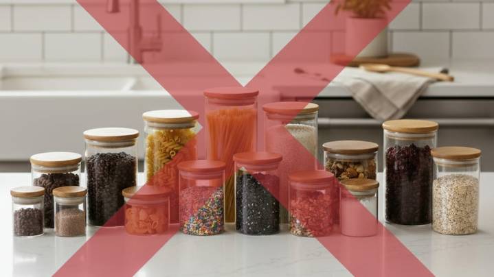 Adiós frascos desordenados en la cocina: la nueva tendencia de bajo costo que optimiza el espacio