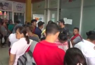 Largas filas de personas en el RNP para reclamar identidades a horas de comicios