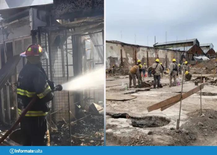 A un año del incendio del Mercado San Miguel: Ya se completó el 30% de la nueva estructura