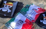 Las imágenes de la marcha: sombreros, banderas y caballos