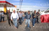 Ex Obreros de AHMSA marchan 196 km hasta Saltillo exigiendo su liquidación tras 3 años de cierre