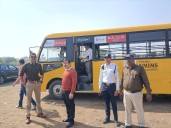 Indore News: RTO And Traffic Police Collect Fine Of ₹40,000 From 7 School Buses; A Pending Tax Amount Of ₹6.72 Lakh Was Recovered From Other Buses