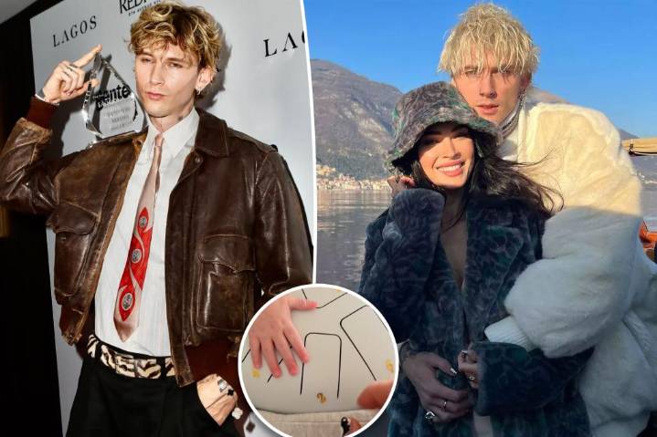 MGK shares rare glimpse at his and Megan Fox's 7