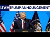 LIVE I President Trump makes an announcement