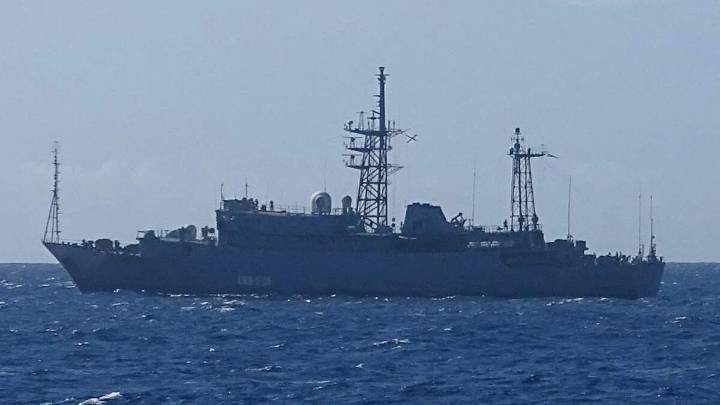 Russian Military Spy Ship Spotted Off US Coast