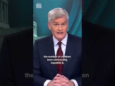 Sen. Cassidy on concern over potential change to hepatitis B vaccine schedule for infants #shorts