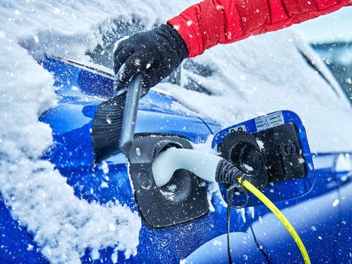 How can I make sure my EV is running as efficiently as possible during winter?