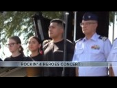 Attend the free Rockin' 4 Heroes concert this weekend