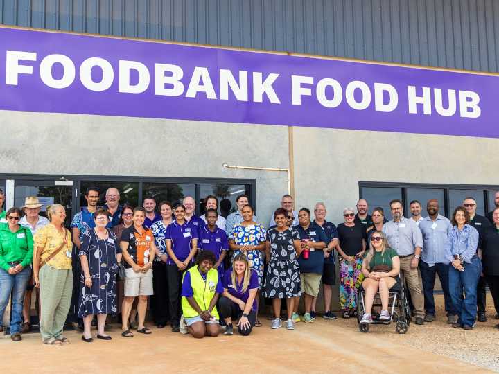 Foodbank opens new facility in Katherine