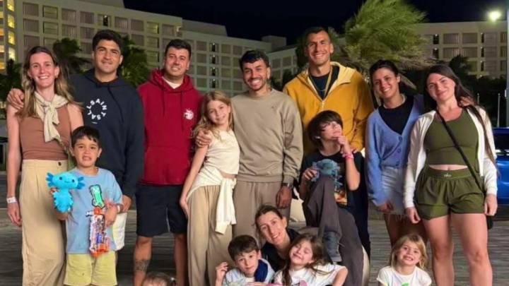 Jugadores de Tigres disfrutan días libres en familia