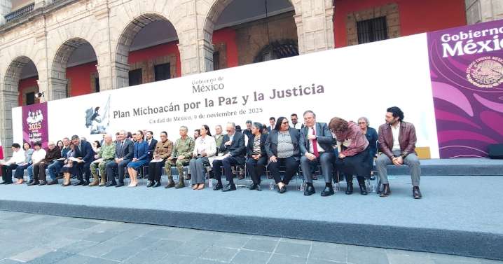 Presidenta y gabinete de seguridad presentan ‘Plan Michoacán por la paz y la justicia’