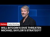 Will Bitcoin’s Dive Threaten Michael Saylor’s Strategy?