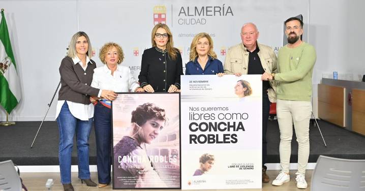 Almería quiere mujeres "libres como Concha Robles": una actriz de hace un siglo como ejemplo para el 25