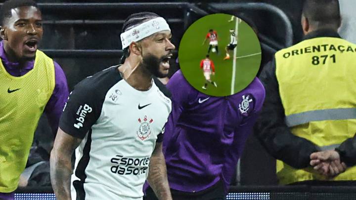 Golazo de Memphis Depay desde la tribuna: audio de estadio eriza la piel y piden el Puskás