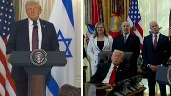 Is President Trump Healthy? Ask Netizens As Trump Slept While Dr Oz Spoke On Dementia And Obesity At The Press Conference