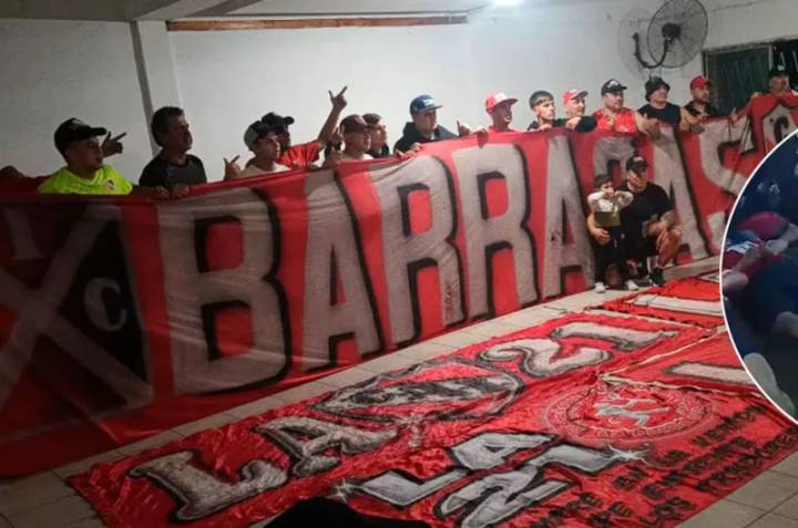 Detuvieron a "Bebote" Álvarez junto a más de 100 barras de Independiente