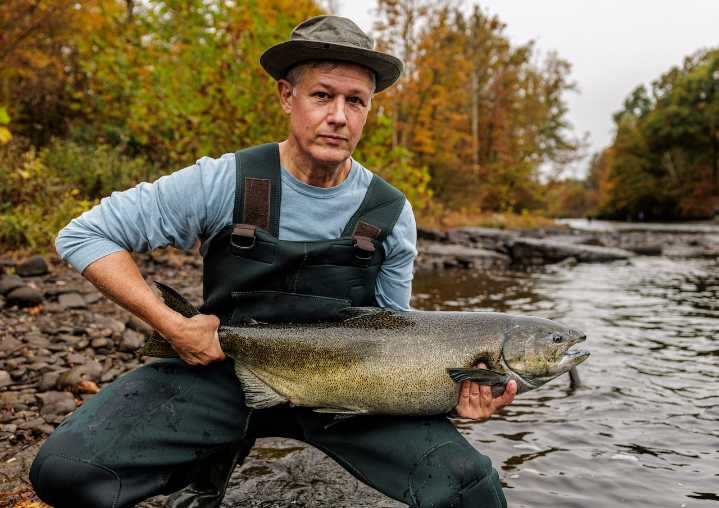 Salmon River fishing guide shares secrets of success at ‘world