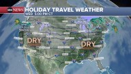 Thanksgiving weather forecast: Where to expect travel delays
