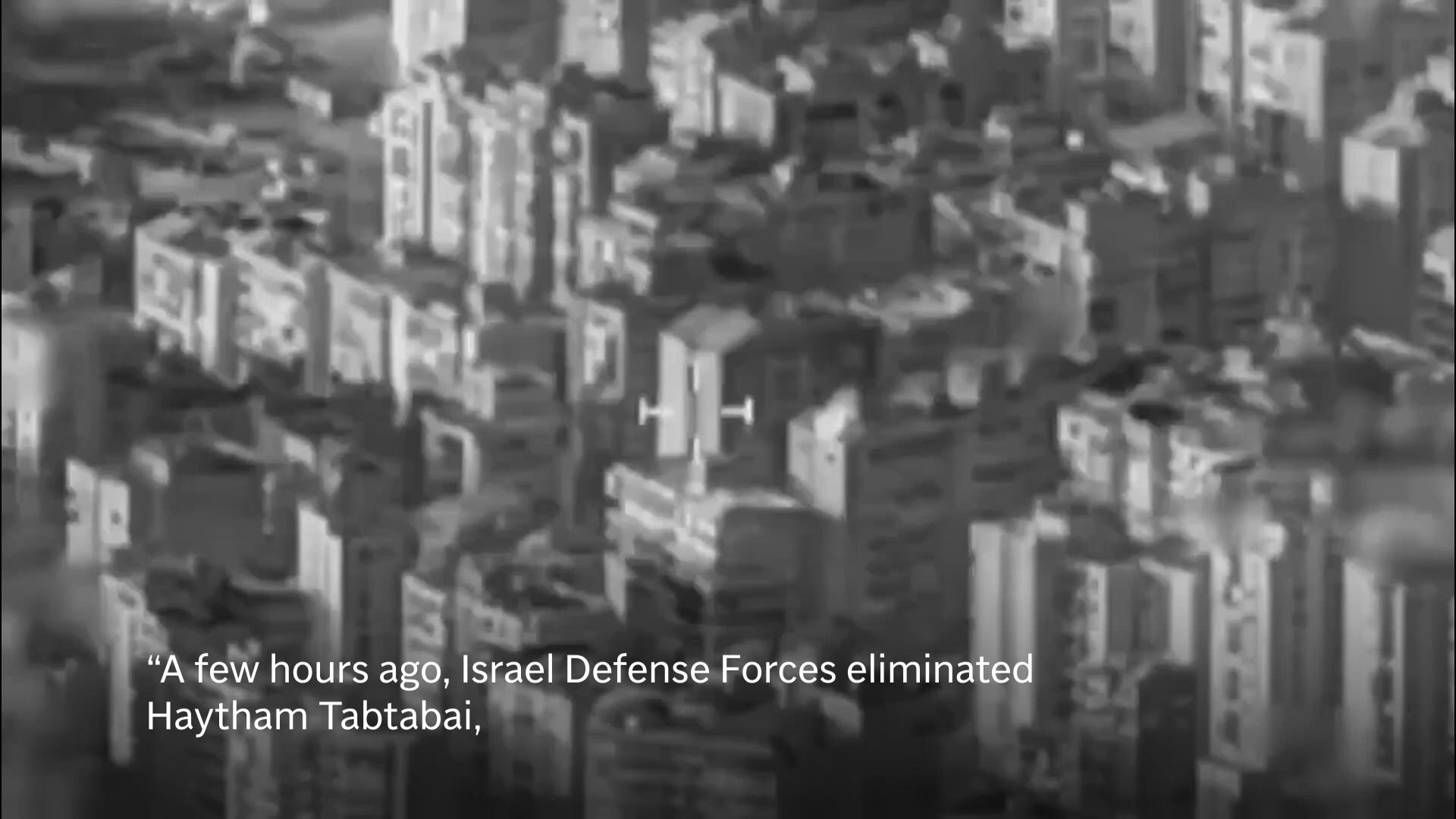 Netanyahu says Israel killed senior Hezbollah official in first strike on Beirut in months