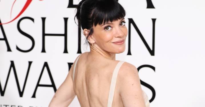 Lily Allen's Sheer Bra Top Will Make You Look Twice