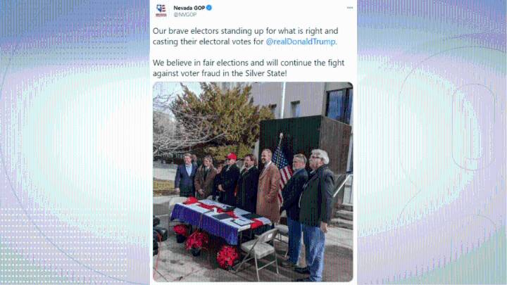 Trump pardons 6 Republican Nevada 'fake electors'