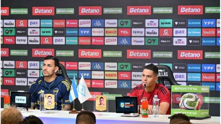 Leandro Paredes y Juanfer Quintero palpitaron el Superclásico