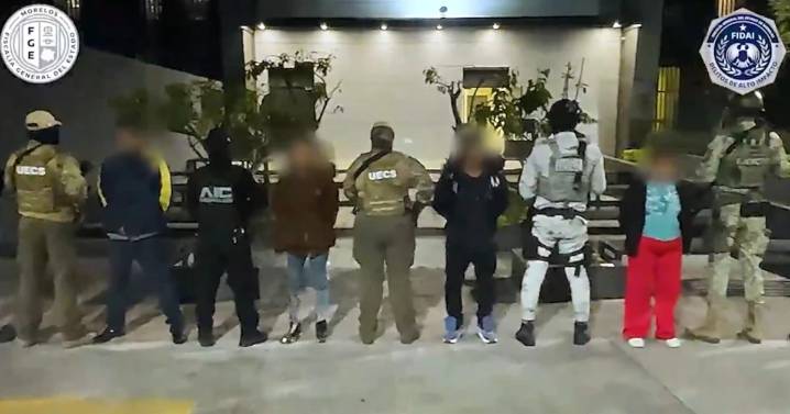 Desmantelan banda de secuestradores ligada al homicidio de funcionario de Cuernavaca