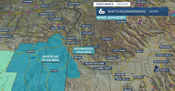 Mild and Windy Wednesday, Followed by Two Quick Rounds of Rain and Mountain Snow