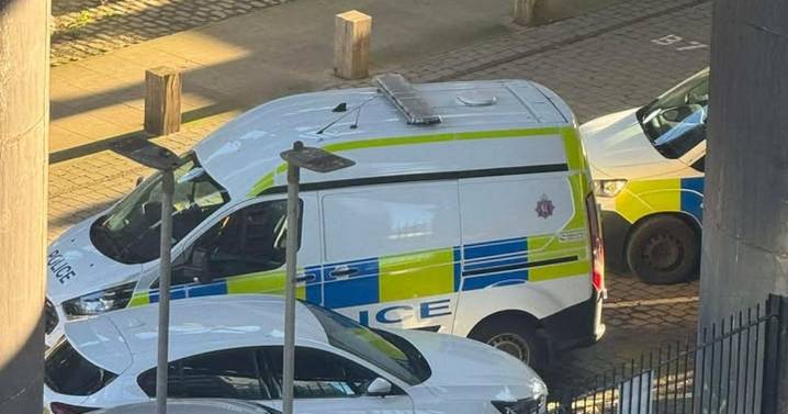 Armed police raid city centre apartment block as two arrested for false imprisonment
