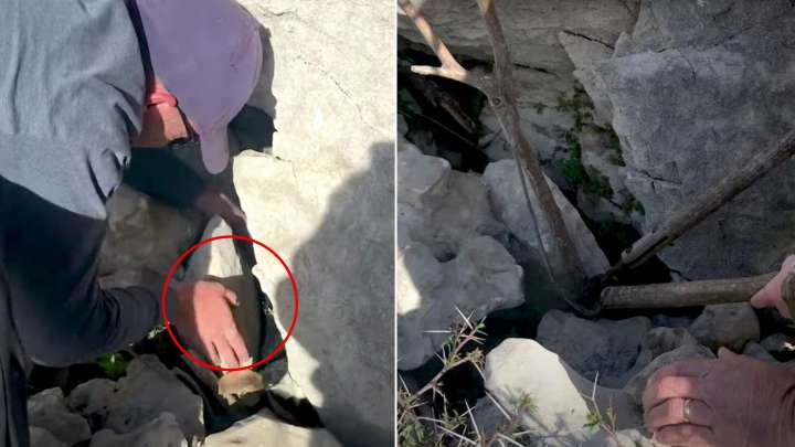 Texas Family Follows Strange Sounds To A Crying Rock, And The Truth Inside Is Incredible