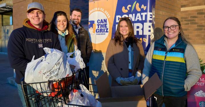 MSU's Can the Griz food drive collects equivalent of more than 1 million pounds of food