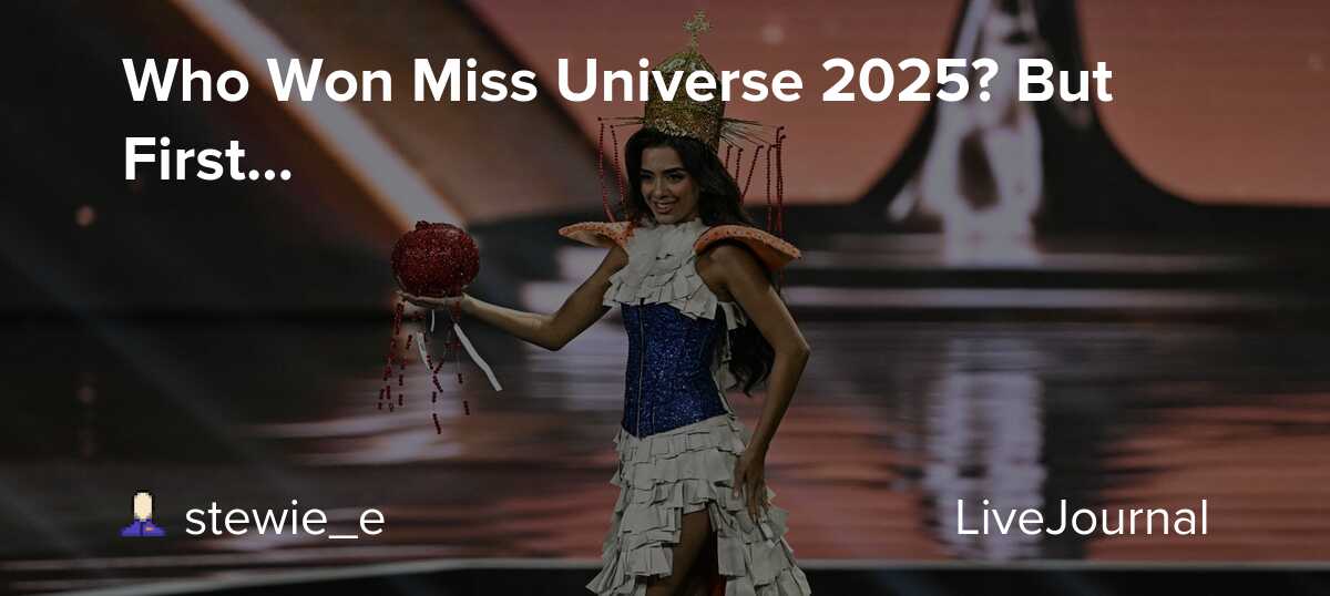 Who Won Miss Universe 2025? But First...: ohnotheydidnt