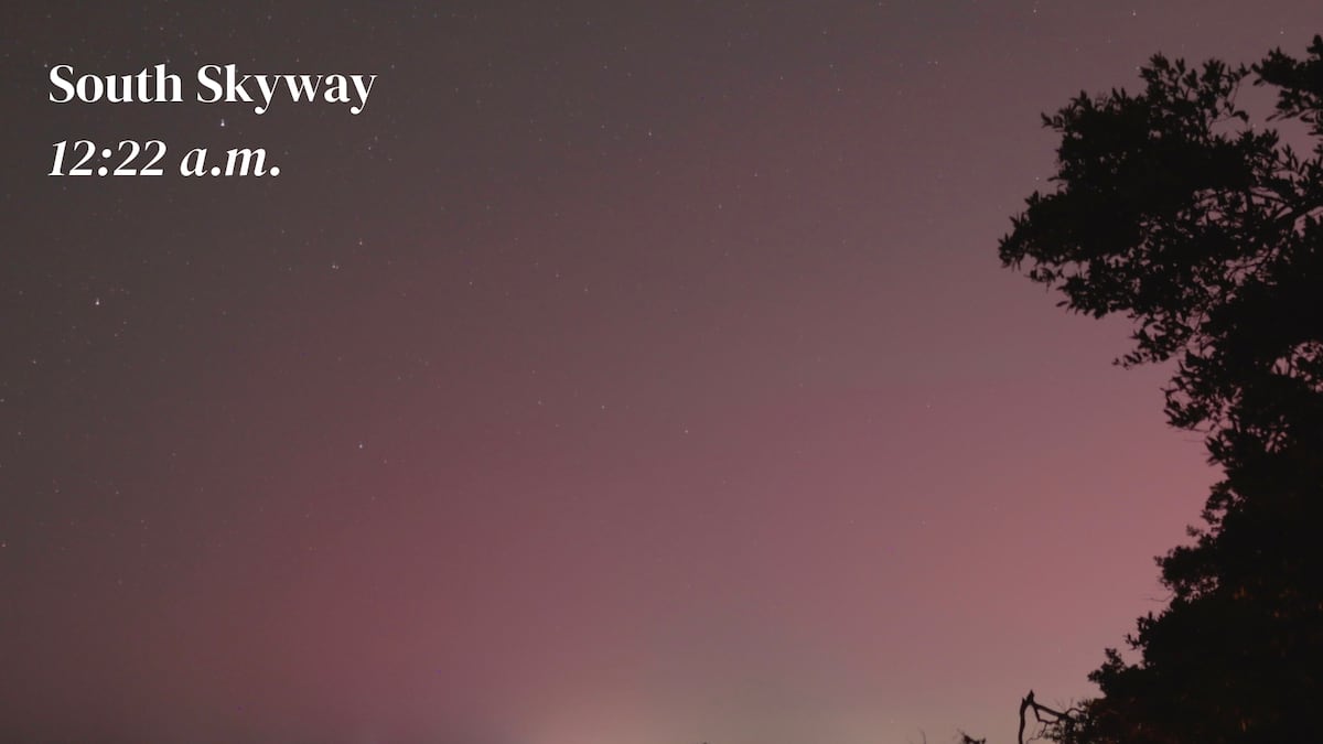 We saw the northern lights in Tampa Bay last night. It could be similar tonight