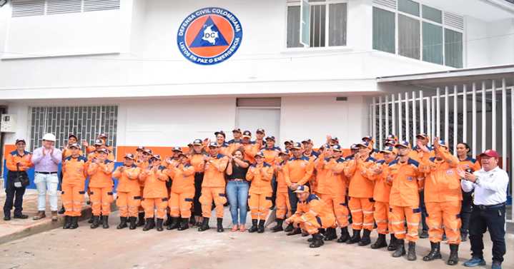 Defensa Civil Tolima inaugura la remodelación de su sede para fortalecer la atención a la comunidad