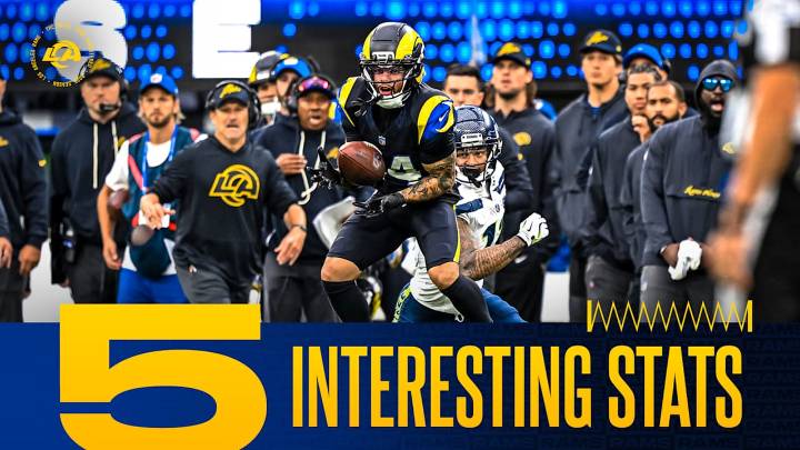 5 interesting stats from the Rams' 21-19 win over Seahawks: Takeaways galore, defense negates offensive disparities in time of possession and total yards