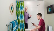 Mark Zuckerberg Pops Out Of Man's Shower To Warn Him The Story He's Reading Is Fake News