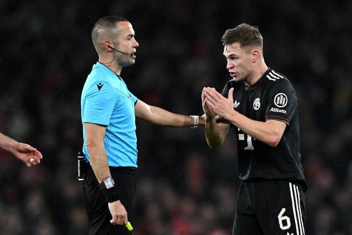 Joshua Kimmich says Arsenal are not best team Bayern Munich have faced this year: 'They rely on set pieces'