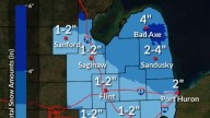 Up to 4 inches of snow possible in parts of SE Michigan: NWS