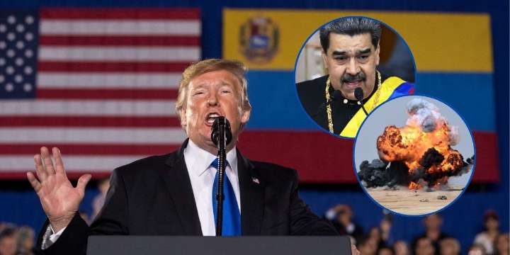 Trump niega haber ordenado bombardeos contra Venezuela