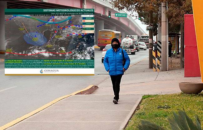 Nuevo frente frío generará descenso de temperatura en el fin de semana en Coahuila