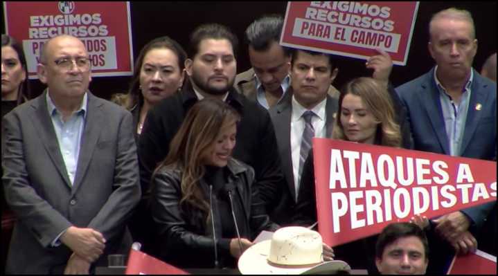 “Concluya diputada”, instan en 10 ocasiones a la priista Xitlalic Ceja para dejar tribuna en San Lázaro