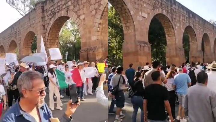 Con marcha, exigen justicia por asesinato de Carlos Manzo