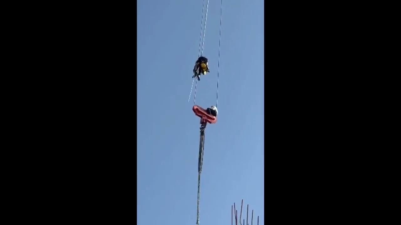 Jerusalem teen wanting to 'see the view' rescued after dangling for hours from 36