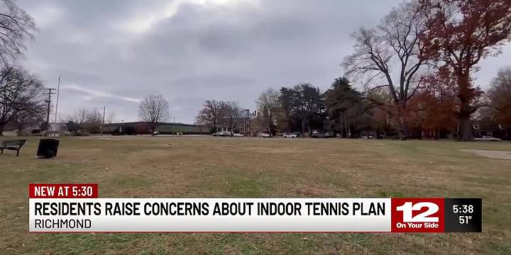Residents raise concerns about indoor tennis plan