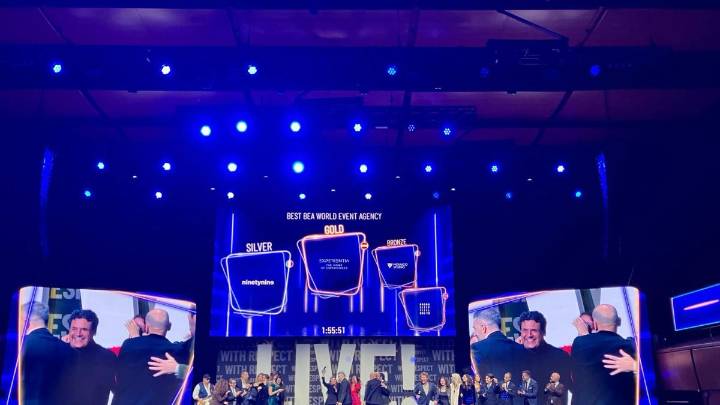 Experientia recibe el premio ‘Mejor Agencia de Eventos’ en los BEA World