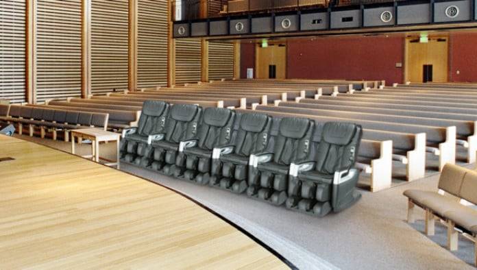 Church Unveils New Full-Body Massage Pews