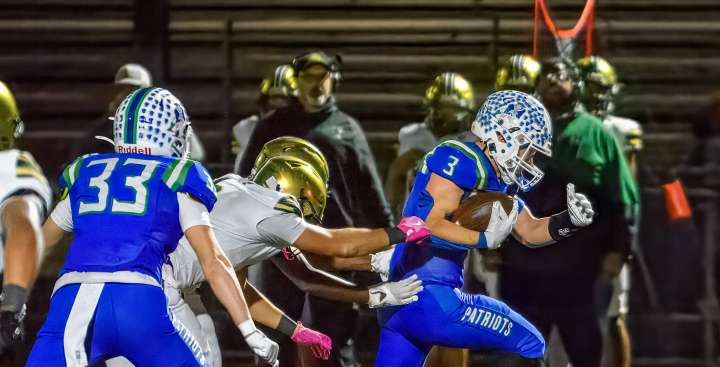 Liberty football back to state after drubbing of Evergreen