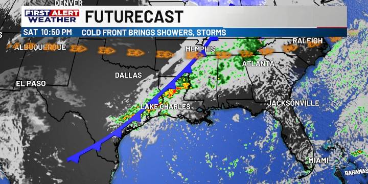 FIRST ALERT FORECAST: A chilly, but nice Black Friday before storms return Saturday night